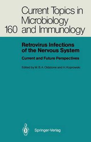 Cover image for Retrovirus Infections of the Nervous System: Current and Future Perspectives