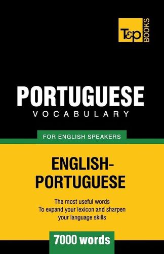 Cover image for Portuguese vocabulary for English speakers - 7000 words