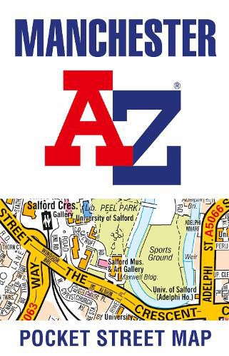 Cover image for Manchester A-Z Pocket Street Map