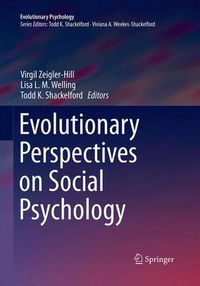 Cover image for Evolutionary Perspectives on Social Psychology