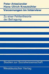 Cover image for Verzerrungen im Interview