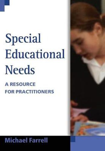 Cover image for Special Educational Needs: A Resource for Practitioners