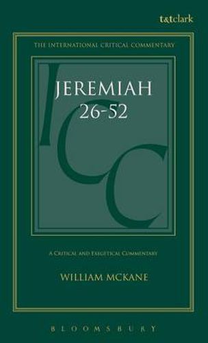 Cover image for Jeremiah (ICC): Volume 2: 26-52