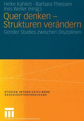 Cover image for Quer Denken - Strukturen Verandern