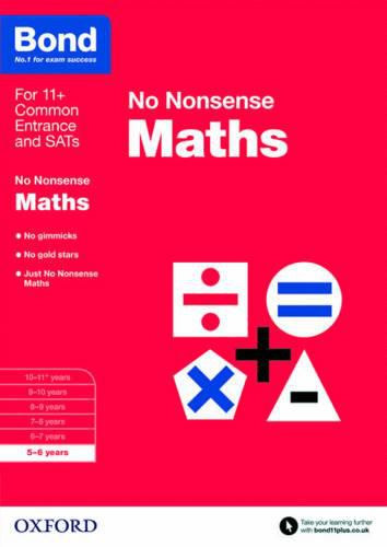 Cover image for Bond: Maths: No Nonsense: 5-6 years