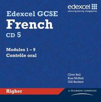 Cover image for Edexcel GCSE French Higher Audio CDs