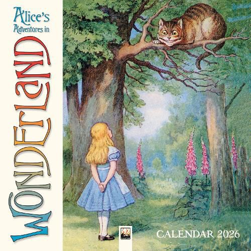 Cover image for Alice's Adventures in Wonderland Wall Calendar 2026 (Art Calendar)