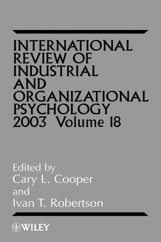 International Review of Industrial and Organizational Psychology