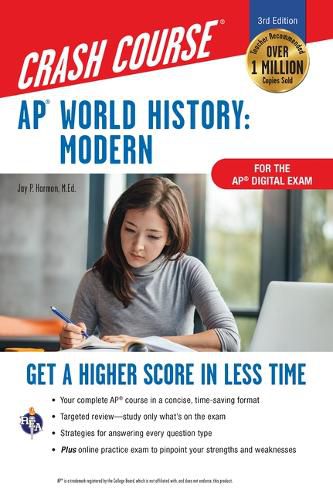 Cover image for Ap(r) World History: Modern Crash Course, Book + Online: Get a Higher Score in Less Time