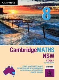 Cover image for Cambridge Maths Stage 4 NSW Year 8