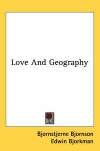 Cover image for Love and Geography