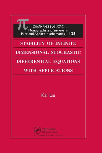 Cover image for Stability of Infinite Dimensional Stochastic Differential Equations with Applications