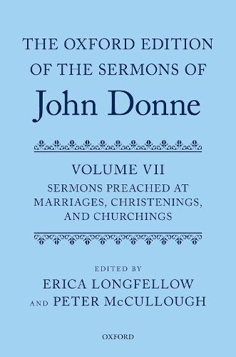 Cover image for The Oxford Edition of the Sermons of John Donne, Volume VII