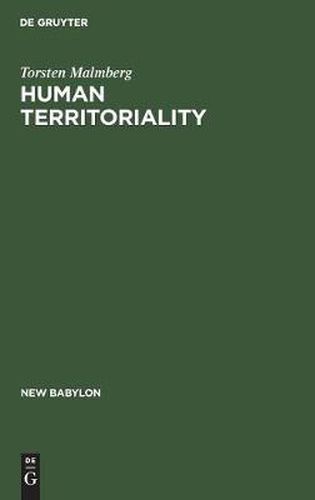 Cover image for Human Territoriality