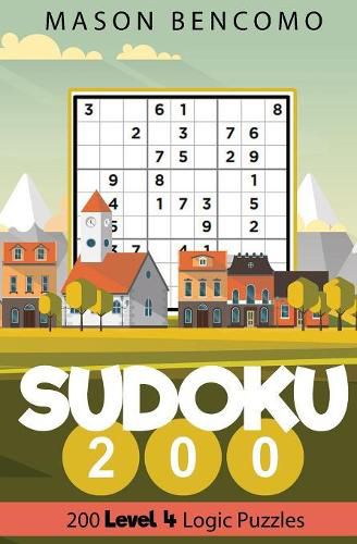 Cover image for Sudoku 200: Medium Puzzles for Advanced Beginners and Intermediates