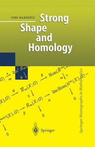 Cover image for Strong Shape and Homology