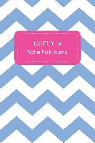 Cover image for Carey's Pocket Posh Journal, Chevron