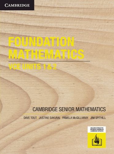 Cover image for Foundation Mathematics VCE Units 1&2