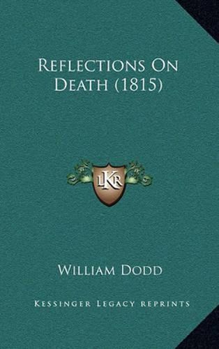 Reflections on Death (1815)