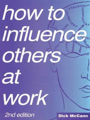 Cover image for How to Influence Others at Work: Psychoverbal communication for managers