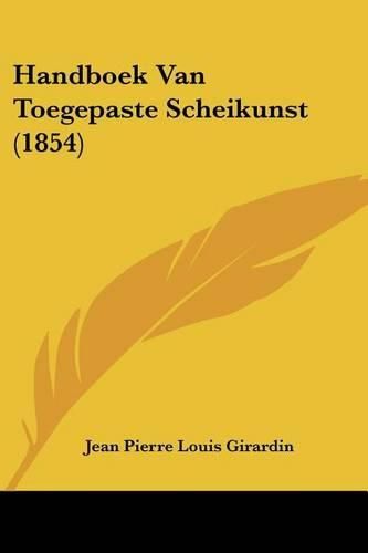 Handboek Van Toegepaste Scheikunst (1854)