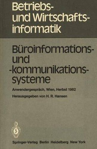 Cover image for Buroinformations- und -kommunikationssysteme