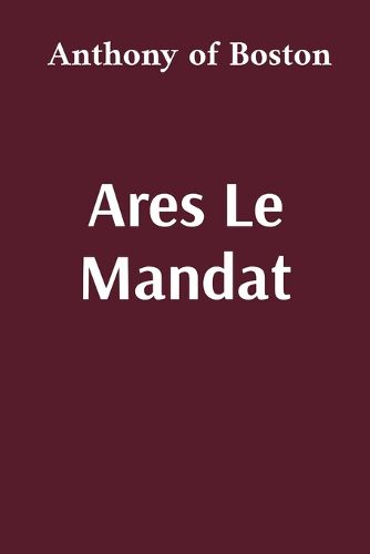 Cover image for Ares Le Mandat