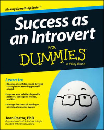 Cover image for Success as an Introvert For Dummies