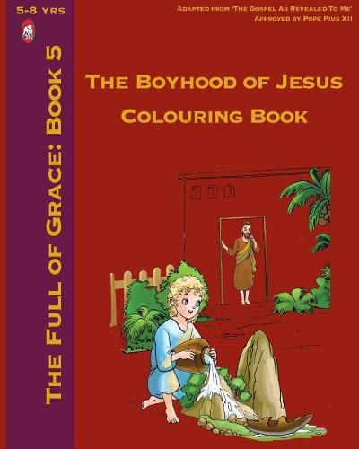 Cover image for The Boyhood of Jesus Colouring Book