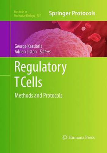 Regulatory T Cells: Methods and Protocols