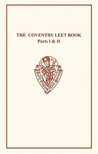 Cover image for Coventry Leet Book