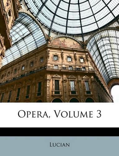 Cover image for Opera, Volume 3