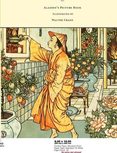 Cover image for Aladdin's Picture Book - Illustrated by Walter Crane