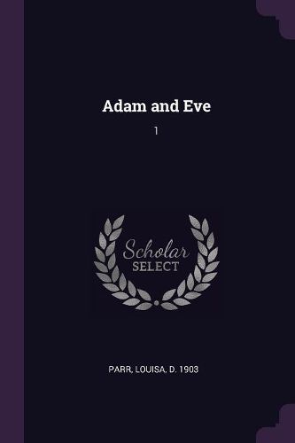 Cover image for Adam and Eve