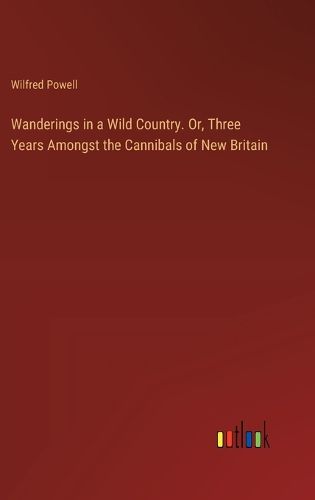 Cover image for Wanderings in a Wild Country. Or, Three Years Amongst the Cannibals of New Britain