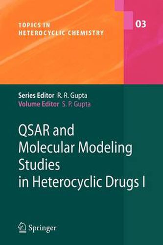 Cover image for QSAR and Molecular Modeling Studies in Heterocyclic Drugs I