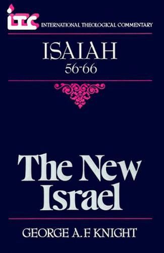 Cover image for Isaiah 56-66: The New Israel