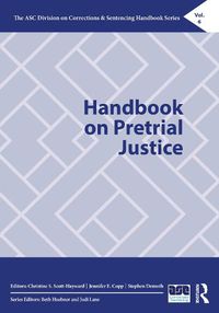 Cover image for Handbook on Pretrial Justice