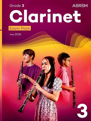 Cover image for Clarinet Exam Pack from 2026, ABRSM Grade 3
