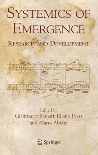 Cover image for Systemics of Emergence: Research and Development