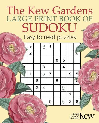 Cover image for The Kew Gardens Large Print Book of Sudoku