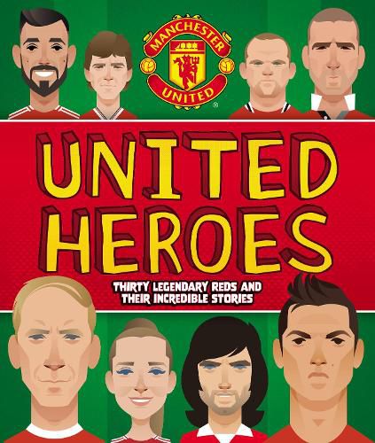 Cover image for Manchester United Heroes