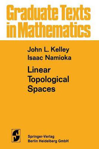 Cover image for Linear Topological Spaces