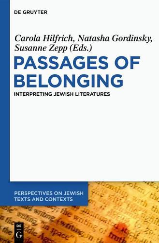 Passages of Belonging: Interpreting Jewish Literatures