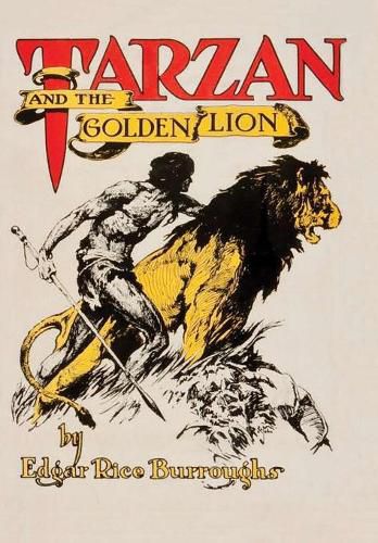 Cover image for Tarzan and the Golden Lion