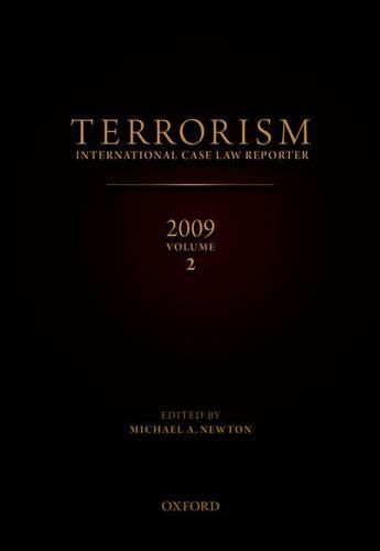 Cover image for Terrorism: International Case Law Reporter 2009 Volume 2