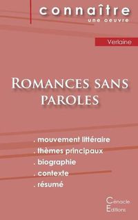 Cover image for Fiche de lecture Romances sans paroles de Verlaine (Analyse litteraire de reference et resume complet)