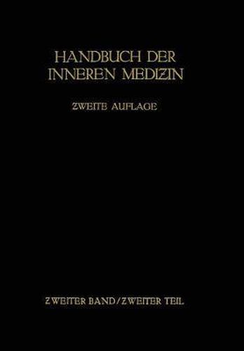 Cover image for Handbuch Der Inneren Medizin