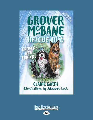 Cover image for Grover's New Friends: Grover McBane Rescue Dog (book 2)