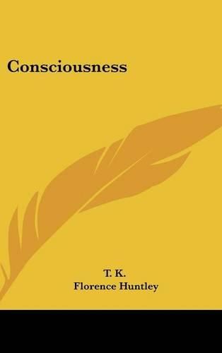 Cover image for Consciousness